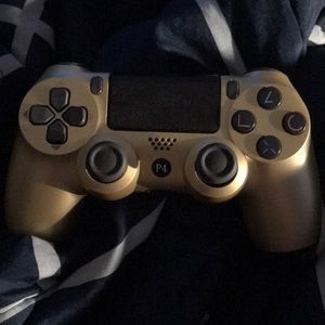 Wireless gold 3rd party ps4 controller